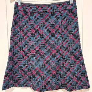 Marc Jacobs Wool-blend A-Line Skirt